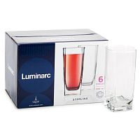 Набор стаканов 6шт 330мл СТЕРЛИНГ высокие Luminarc H7666