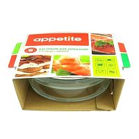 Кастрюля жар. стекло 2,5л Appetite со стекл. крышкой CR4