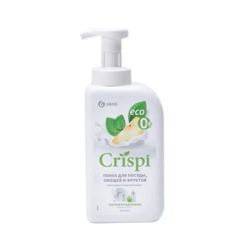 Средство для мытья посуды GRASS 550мл Crispi Груша-базилик
