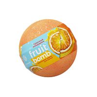 Соль для ванны бурлящая FABRIK COSMETOLOGY 120г Шарик Mono Fruit Bomb Красный мандарин