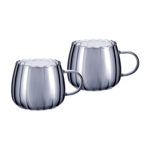 Набор кружек стекло 2шт 400мл FRANCO Regent 66-2025 Набор кружек стекло 2шт 400мл FRANCO Regent 66-2025