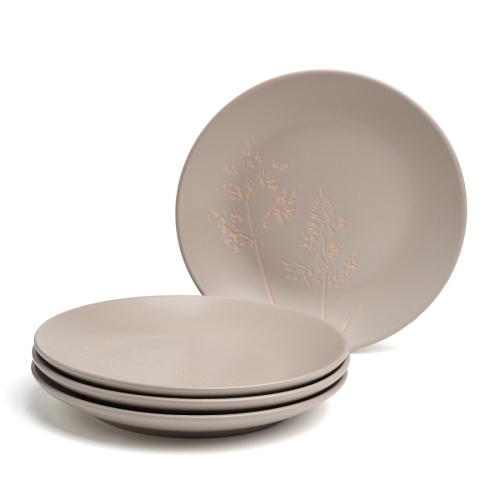 Набор тарелок керамика 4шт десертные 19,5см GRASSES Bronco 191-339-1