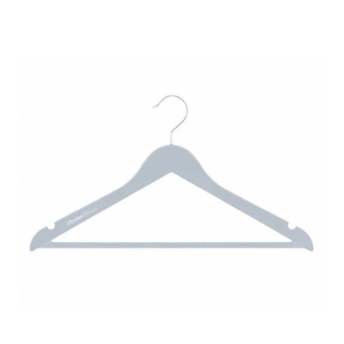 Вешалка-плечики 43см КАРМЕН пластиковая (дымчато-белый) Master House 75708