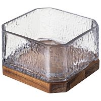 Конфетница на подставке 13*13*8см AQUA Lefard 750-016