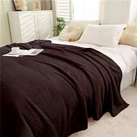 Плед 180*200см велсофт КУБИК тедди Vse Doma