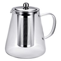 Чайник заварочный стекло 900мл Regent DELI GLASS с фильтром GPH74-3