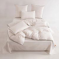 КПБ 2,0сп (простыня на резинке) сатин 50*70см+70*70см однотонный БЕЛЫЙ Viva Home Textile