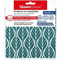 Салфетка для уборки 30*30см АНГЛИЙСКИЙ САД микрофибра Master House 60448