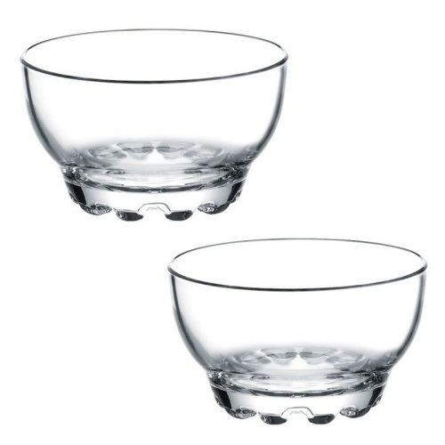 Набор салатников прозр. стекло 6шт 10,5см 270мл AZALEA Kaveh 0733/BL0733GCL