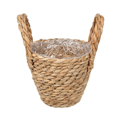 Кашпо плетеное 16,5*14см САФАРИ с ручками Магамакс Lishan-07XS