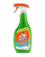 Уценка Жидкость для мытья стекол MR. MUSCLE 500мл Утренняя роса спрей