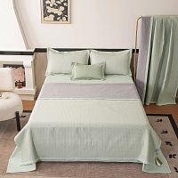 Покрывало 200*240см муслин-жаккард AURORA VEIL ГОРОШЕК Viva Home Textile