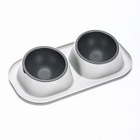 Миска пластик для животных 0,2л SOFT-TOUCH смоки Дубль Мини 10878379