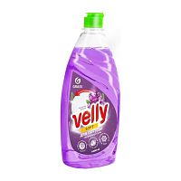 Средство для мытья посуды GRASS 1,0л Velly Бархатная фиалка 1/6