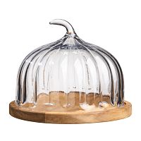 Блюдо из акации 24*19см VILLAGE с крышкой Lefard 750-001