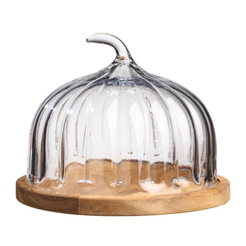 Блюдо из акации 24*19см VILLAGE с крышкой Lefard 750-001