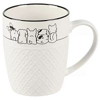 Кружка керамика 360мл LITTLE PUPPIES Domenik DMM034