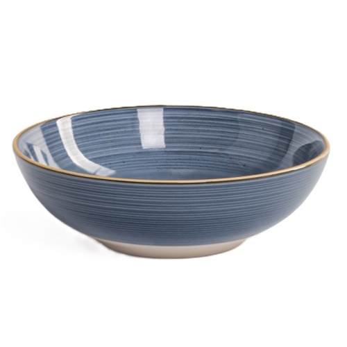 Тарелка суповая керамика 19см TWIST грозовое небо Domenik DMD203