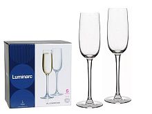 Набор фужеров для шампанского 6шт 175мл АЛЛЕГРЕСС Luminarc J8162