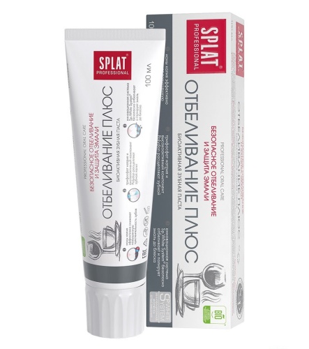 Зубная паста SPLAT 100мл Отбеливание Плюс 1/25