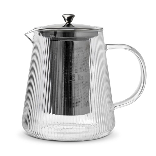 Чайник заварочный стекло 900мл РОЗМАРИ Taller с фильтром TR-31382