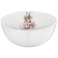 Салатник фарфор 16,5см 900мл SUNDAY КРОЛИКИ розовый Lefard 85-1851-1