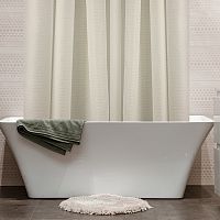 Штора для ванной 180*180см КЛАРА СИЛВЕР Cascada BT-J-001