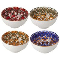 Набор салатников фарфор 4шт 11см 300мл ARABESQUE Nouvelle Home 0860070