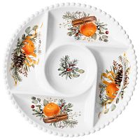 Менажница из фарфора 5-ти секц. 26,5см МАНДАРИН Lefard 761-217-11