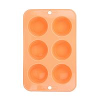 Форма для выпечки силиконовая Маффины 6 ячеек 18*28см APRICOT Attribute ABS309