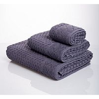 Полотенце махровое 70*140см LORENZO 500г/м2 антрацит АГХ