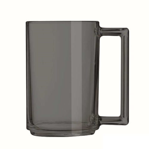 Кружка серое стекло 320мл ФИТНЕС СИЯЮЩИЙ ГРАФИТ Luminarc P9321