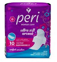 Прокладки PERI 10шт Ultra Aroma Normal Soft 1/24