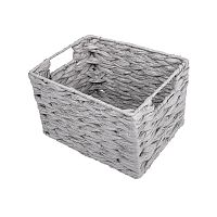Корзина для хранения 25*19*17см КОЛОС серый Магамакс QR-20M