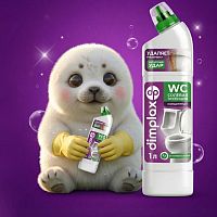 Средство для чистки туалета DIMPLAX 1,0л Cleaner Expert Солевая эссенция