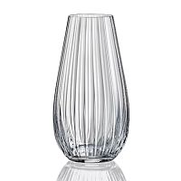 Ваза стекло 30,5см OPTIC WATERFALL декорированная Crystalex 82237/305/22