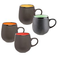 Кружка керамика 450мл ЭФИОПИЯ бочонок Huawang CN1406