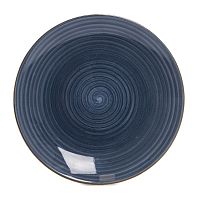 Тарелка десертная керамика 20см TWIST грозовое небо Domenik DMD202
