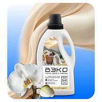Гель для стирки ВЭКО 1,0л Шёлк и Орхидея Универсал 33 стирки