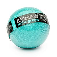 Соль для ванны бурлящая FABRIK COSMETOLOGY 120г Шарик с шиммером Light Green