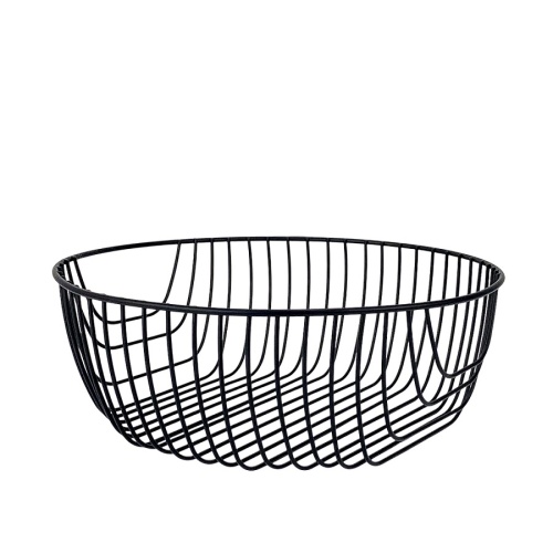 Фруктовница металл 28,6*10см ЧЕРНЫЙ Магамакс LB-17BL