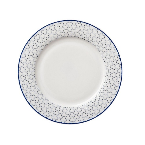 Тарелка десертная фарфор 23см ВОЗДУШНАЯ Home Queen 77266