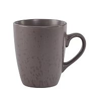Кружка керамика 360мл DROPS серо-коричневый Domenik DMD155