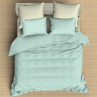 КПБ 1,5сп сатин 70*70см однотонный CASCADE Amore Mio Single BZ Spo