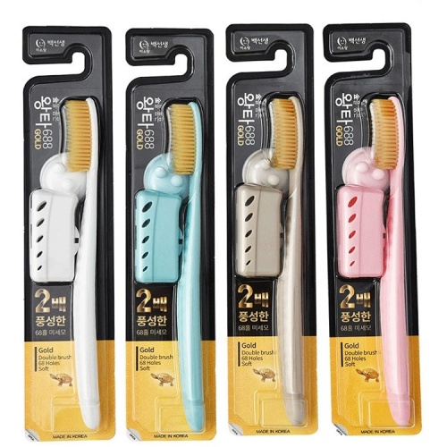 Зубная щетка MISORANG Wang Ta Золото Средняя Ассорти 1/2