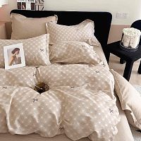 КПБ Семейный 7пр (простыня на резинке) сатин 50*70см+70*70см КАТИНА Хлопковый Рай