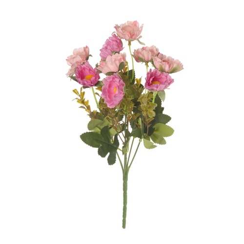 Цветок искусственный 30см ХРИЗАНТЕМА пудра Магамакс E4-248PH