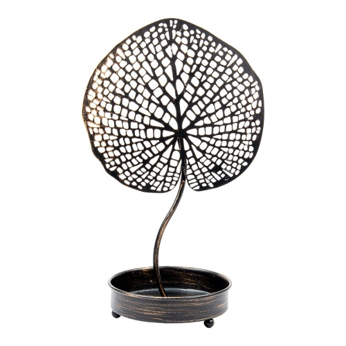 Подсвечник металл 21*15*35см ЛИСТ черный Магамакс Fancy18 Подсвечник металл 21*15*35см ЛИСТ черный Магамакс Fancy18