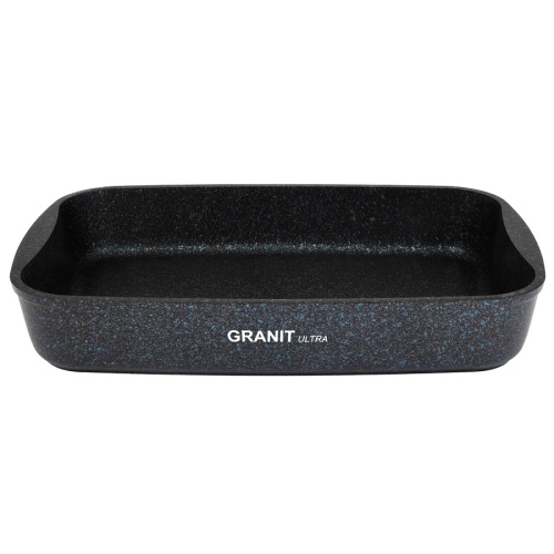 Противень 33,5*22*5,5см Kukmara GRANIT ULTRA литой алюм. АП (blue) пгг01а Противень 33,5*22*5,5см Kukmara GRANIT ULTRA литой алюм. АП (blue) пгг01а