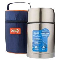 Термос суповой 800мл Biostal-АВТО ш/г с термочехлом NRP-800 ПТШ